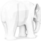 Figure décorative d'éléphant - Blanc mat - Fann
