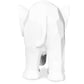 Figure décorative d'éléphant - Blanc mat - Fann