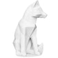 Figurine Décorative Renard - Blanc Mat - Foox