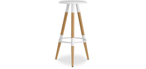 Taboret barowy z drewna - Skandynawski design - Matu