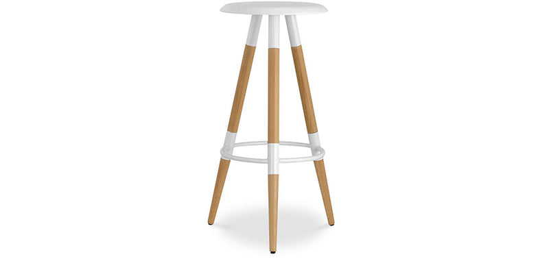 Tabouret de bar en bois - Design scandinave - Matu