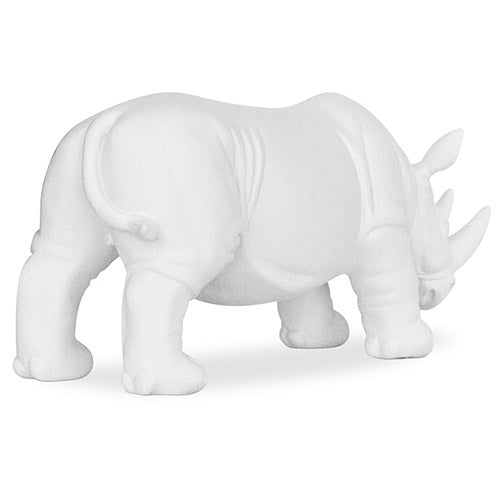Decorative Figure Rhino - Matte White - Rhyn - gallery 4