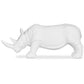 Decorative Figure Rhino - Matte White - Rhyn - gallery 7