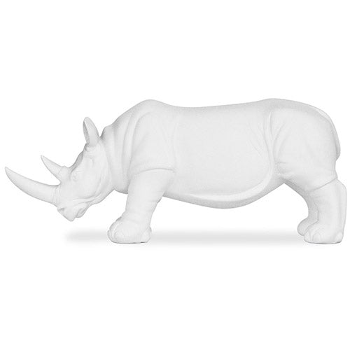 Decorative Figure Rhino - Matte White - Rhyn - gallery 7