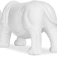 Decorative Figure Rhino - Matte White - Rhyn - gallery 6