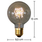 Vintage Edison Bulb - Globe - Dimensions diagram