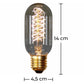 Edison Valve filaments Bulb - 14cm - gallery 4