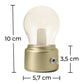 Rechargeable Portable Lamp - Lúa - Dimensions diagram