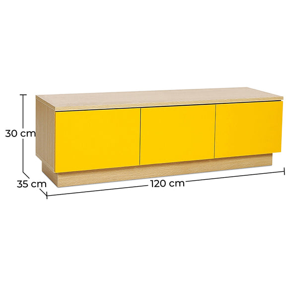 Wooden TV Stand - Scandinavian Design - Aura - Dimensions diagram