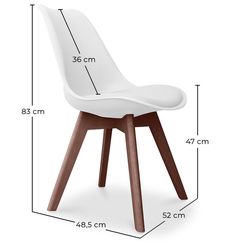 Dining Chair - Scandinavian Style - Denisse - gallery 8