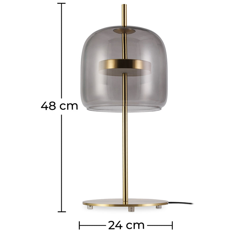 Table Lamp - LED Design Living Room Lamp - Jude - Dimensions diagram