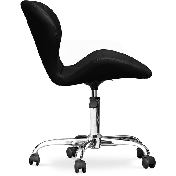 Office Chair with Wheels - Swivel Desk Chair - Upholstered in Leatherette - Wito - gallery 5