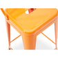 Bar Stool with Backrest - Industrial Design - 60cm - New Edition - Stylix - gallery 8