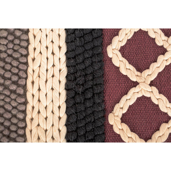 Pouffe Boho , Square in Cotton - Lonbay Bali - gallery 6