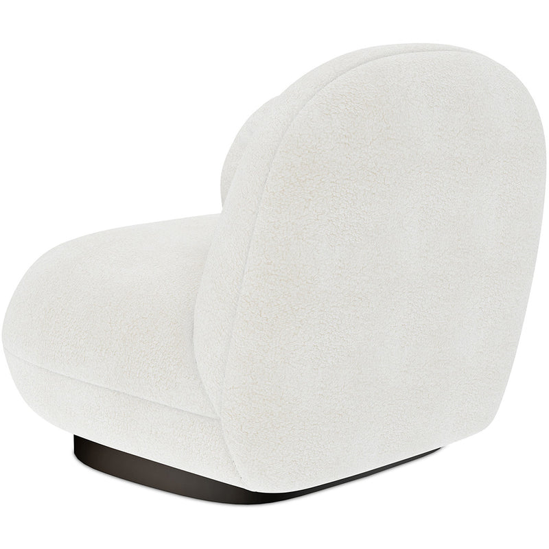 Armchair Upholstered in Boucle Fabric - Larry - gallery 8