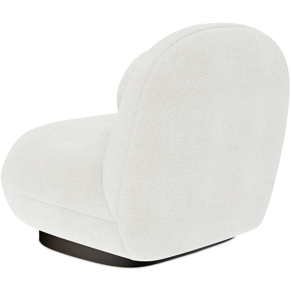 Armchair Upholstered in Boucle Fabric - Larry - gallery 8