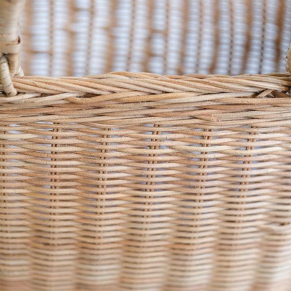 Rattan Basket with Handles - Keray - gallery 7