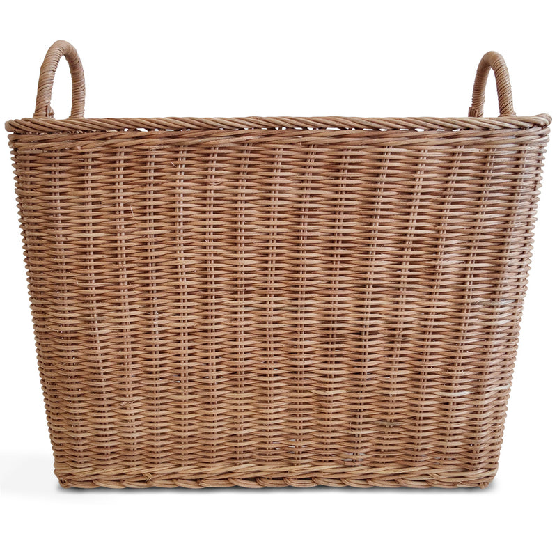 Rattan Basket with Handles - 45x35CM - Luisa - gallery 1