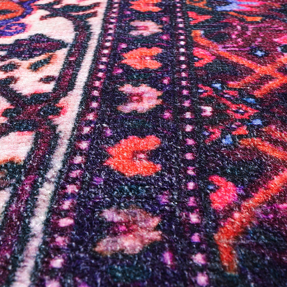 Vintage Oriental Carpet - (290x200 cm) - Viridian - gallery 2