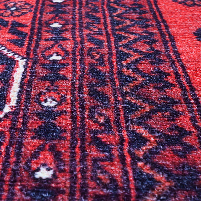 Vintage Oriental Carpet - (290x200 cm) - Cinnabar - gallery 4