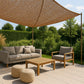 Coconut fiber awning 5x5M - 100 % Natural shade sail - gallery 4