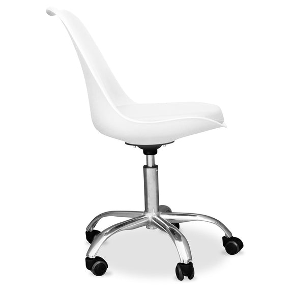 Office Chair with Wheels - Swivel Desk Chair - Tulip - gallery 9