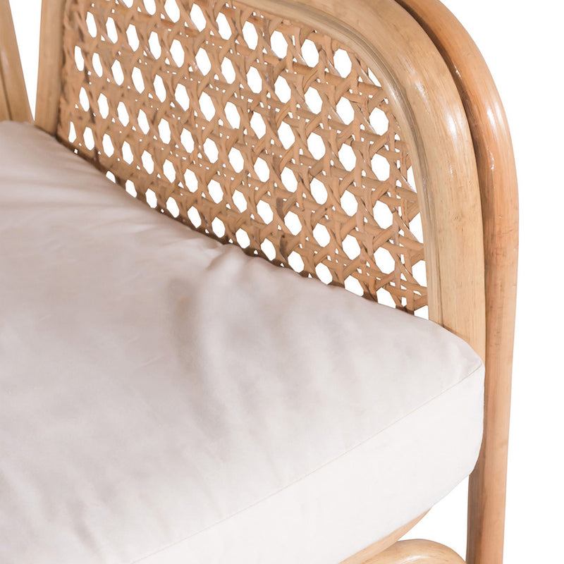 Rattan Lounge Chair - Design Chair - Boho Bali - Qawa