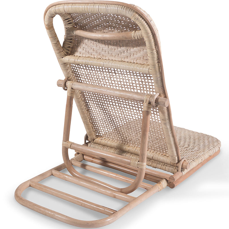 Sun Lounger Natural Rattan – Reclinable for Garden; Terrace & Beach – Chenai - gallery 7