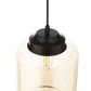 Lampe de plafond en cristal - Lampe suspendue au design vintage - Mikelo