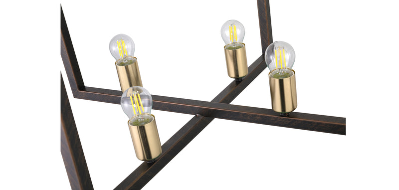 Lampe de plafond au design rétro - Lampe suspendue - Robson