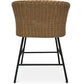 Chaise de salle à manger en rotin - Boho Bali Design - Ishita
