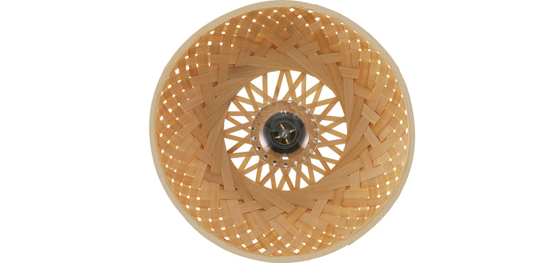 Lampe de plafond en bambou - Lampe suspendue de stile Boho Bali - Atria