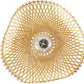 Lustre de plafond en bambou - Suspension de style Boho Bali - Noila