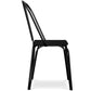 Dining chair - Industrial style - Wood and metal - Lillor