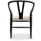 Lot de 2 chaises de salle à manger en bois - Style scandinave - Wish