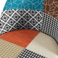 Tabouret Rembourré en Patchwork - Style Scandinave - Patty