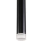 Lampe de plafond tube LED - Lampe suspendue noire - 60cm - Lilu