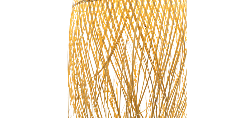 Lampe de plafond en bambou - Lampe suspendue de style Boho Bali - Thow