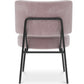 Fauteuil tapissé en velours - Jerna