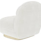 Bouclé fabric upholstered armchair - Larry - gallery 11