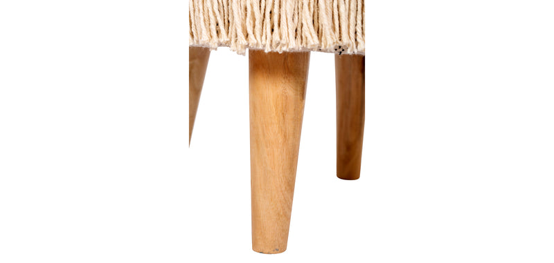 Tabouret Pouf Rond - Style Boho Bali - Joyce