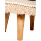 Tabouret Pouf Rond - Style Boho Bali - Juliet