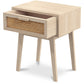 Table de chevet avec tiroirs Bois Boho Bali - Yanpai