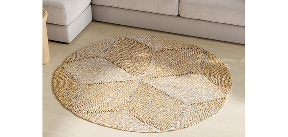 Round Jute Rug - Boho Bali - 100 CM - Gabba - gallery 5