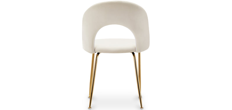 Dining Chair - Upholstered in Velvet - Amarna