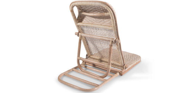 Sun Lounger Natural Rattan – Reclinable for Garden, Terrace & Beach – Chenai - gallery 7