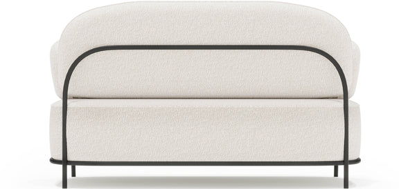 2/3-Seater Sofa - Upholstered in Bouclé Fabric - Baman - gallery 6