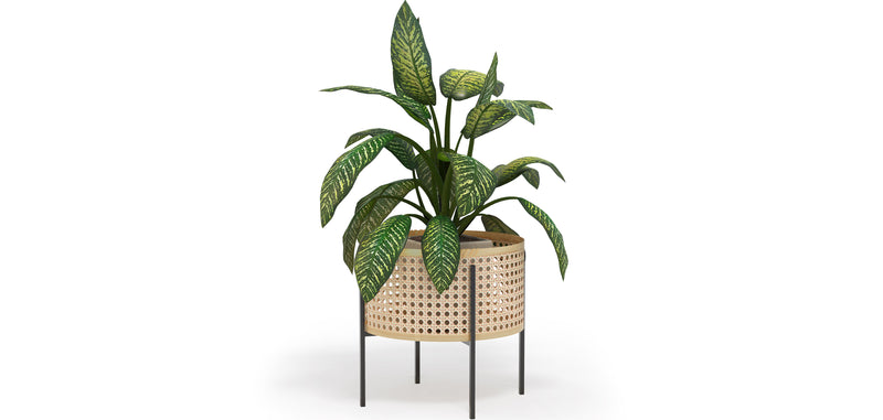 Round Floor Planter - Boho Style - Fusión - gallery 3