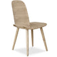 Wooden dining room chair - Scandinavian style - Berd