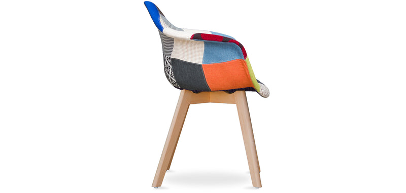 Sedia Dawick dal design premium - Patchwork Pixi